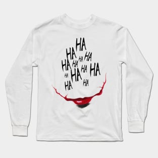 The Face Of Laughter Long Sleeve T-Shirt